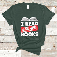 I Read Banned Books Readers Reading I'm With The Banned T Shirt - Wonder Print Shop