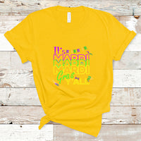 It's Mardi Gras Y'all Shrove Tuesday Beads Blings Costume T Shirt - Wonder Print Shop
