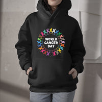 All Cancer Matters Awareness Day World Cancer Day, Awareness Hoodie - Wonder Print Shop