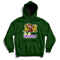 Do The Griddy Griddy Dance Rugby Hand Sign Hoodie - Wonder Print Shop