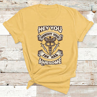 Hey You Community Nurse You Are Awesome T Shirt - Wonder Print Shop