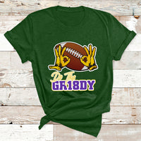 Do The Griddy Griddy Dance Rugby Hand Sign T Shirt - Wonder Print Shop