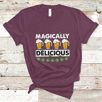 Magically Delicious St Patrick's Day Charm Beers Drinking T Shirt - Wonder Print Shop