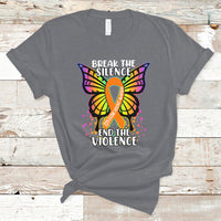 Break The Silence End The Violence Teen Dating Violence T-Shirt - Wonder Print Shop