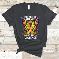 Break The Silence End The Violence Teen Dating Violence T-Shirt - Wonder Print Shop