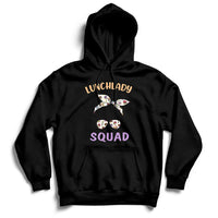Funny Cafeteria Squad Lunch Lady Crew Lunch Lady Squad Hoodie - Wonder Print Shop