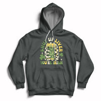 Beer Drinking Saint Patricks Shut Up Liver You're Irish Hoodie - Wonder Print Shop