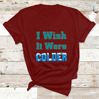 Sarcastic Dolphins Coach I Wish It Were Colder T Shirt - Wonder Print Shop