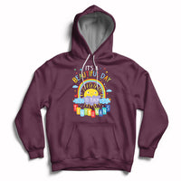 Groovy It's A Good Day To Teach Tiny Humans To Teacher Rainbow Hoodie - Wonder Print Shop