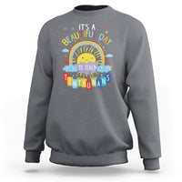 Groovy It's A Good Day To Teach Tiny Humans To Teacher Rainbow Sweatshirt - Wonder Print Shop
