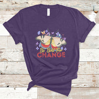 Be Bold For Change Happy Women's Day 8th March Butterfly T-Shirt - Wonder Print Shop
