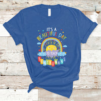Groovy It's A Good Day To Teach Tiny Humans To Teacher Rainbow T Shirt - Wonder Print Shop