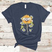 Blessed To Be Called Mom Happy Mother's Day My Sunshine Sunflower T Shirt - Wonder Print Shop