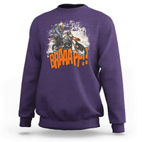 Braaap Motorcycle Rider Enthusiast Biker Dirt Biker Motorcross Sweatshirt - Wonder Print Shop