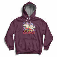 Be Bold For Change Happy Women's Day 8th March Butterfly Hoodie - Wonder Print Shop