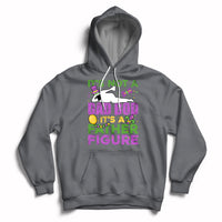 It's Not A Dad Bod It's A Father Figure Mardi Gras Funny Daddy Hoodie - Wonder Print Shop