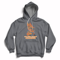 Say No To Violence We Wear Orange Support Squad Fight Abuse Hoodie - Wonder Print Shop