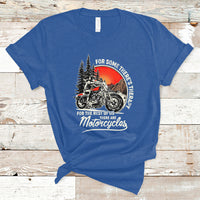 Funny Motorcycles Therapy Motorcycle Rider Biker Wind Therapy T-Shirt - Wonder Print Shop