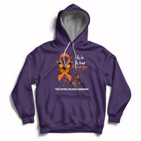 We Wear Orange To Support Teen Dating Violence Awareness Hoodie - Wonder Print Shop