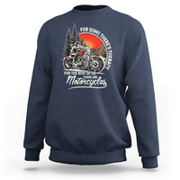 Funny Motorcycles Therapy Motorcycle Rider Biker Wind Therapy Sweatshirt - Wonder Print Shop