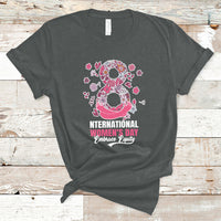 Embrace Equity International Women's Day Happy 8th March T-Shirt - Wonder Print Shop