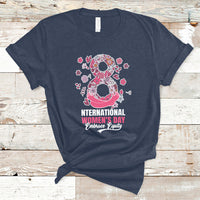 Embrace Equity International Women's Day Happy 8th March T-Shirt - Wonder Print Shop