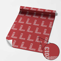 2013 Limited Edition Wrapping Paper Roll Limited Edition 13th Birthday Boys Girl