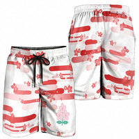 2026 Autumn Rugby Nations Japan Shorts for Men White Sakura Japanese Asanoha Seigaiha