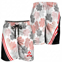 2026 Rugby Nations Series Canada Shorts for Men Les Rouges Maple Leaf