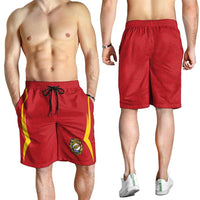 2026 Rugby Nations Series Romania Shorts for Men Stejarii Oaks Carpathian Pattern