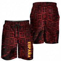 2026 Rugby Nations Series Spain Shorts for Men Los Leones Iberian XV Heritage
