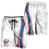 2026 Rugby Nations Series United States Shorts for Men Bald Eagle Heritage
