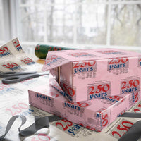 250 Years Declaration of Independence Wrapping Paper Roll Historic Patriotic 1776 to 2026 Semiquincentennial - Wonder Print Shop
