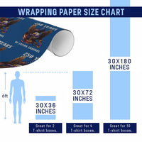 250 Years Of Eating Crayons Wrapping Paper Roll Funny Eagle 250th Anniversary Veterans Gifts - Wonder Print Shop