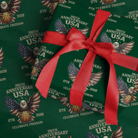 250 Years Of Freedom Basketball Wrapping Paper Roll Patriotic Athlete Gift