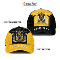 Custom BSMC Buffalo Soldiers Classic Cap Motorcycle Club Unique Style - Wonder Print Shop