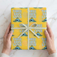 3 Days Later Wrapping Paper Roll Funny Easter Christian