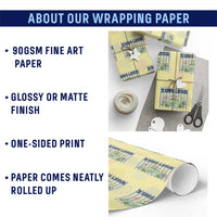 3 Days Later Wrapping Paper Roll Funny Easter Christian Faith Meme