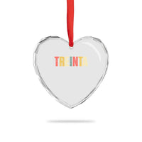 30th Birthday Treinta Heart Crystal Glass Ornament Spanish Mexican 30 Years Old Bday