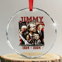 39th President Jimmy Carter Crystal Glass Ornament A Legacy Of Peace And Humanity USA Legacy TS02