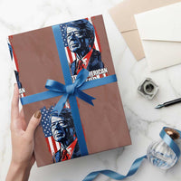 39th President Jimmy Carter Wrapping Paper Roll True American Hero US Flag Presidents' Day - Wonder Print Shop