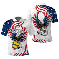 Custom Caribbean American Heritage Month Polo Shirt Proud Of My Roots | Wonder Print Shop