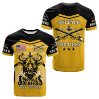 Custom BSMC Buffalo Soldiers T Shirt Motorcycle Club Unique Style - Wonder Print Shop