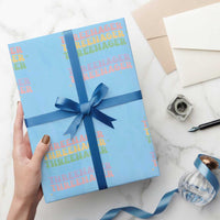 3rd Birthday Wrapping Paper Roll Toddler Threenager 3 Years Old Birthday Outfit