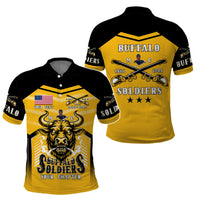 Custom BSMC Buffalo Soldiers Polo Shirt Motorcycle Club Unique Style | Wonder Print Shop
