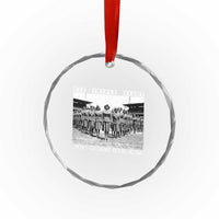 6 Triple 8 Crystal Glass Ornament Black Women's Army Corps 6888th Battalion TS02