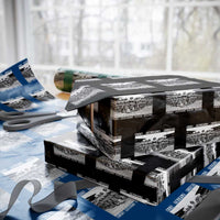6 Triple 8 Wrapping Paper Roll Black Women's Army Corps 6888th Battalion - Wonder Print Shop