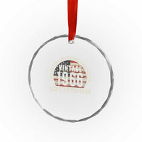 60th Birthday Crystal Glass Ornament Vintage 1966 Limited Edition 60 Years Of Being Awesome American Flag - Wonder Print Shop