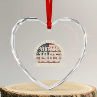60th Birthday Heart Crystal Glass Ornament Vintage 1965 Limited Edition 60 Years Of Being Awesome American Flag - Wonder Print Shop