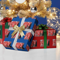 67 Mason Kid Glitchcore Graphic Wrapping Paper Roll Screaming Boy Six Seven Viral Meme Devil Edit - Wonder Print Shop